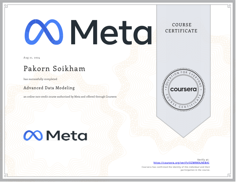 Advanced Data Modeling