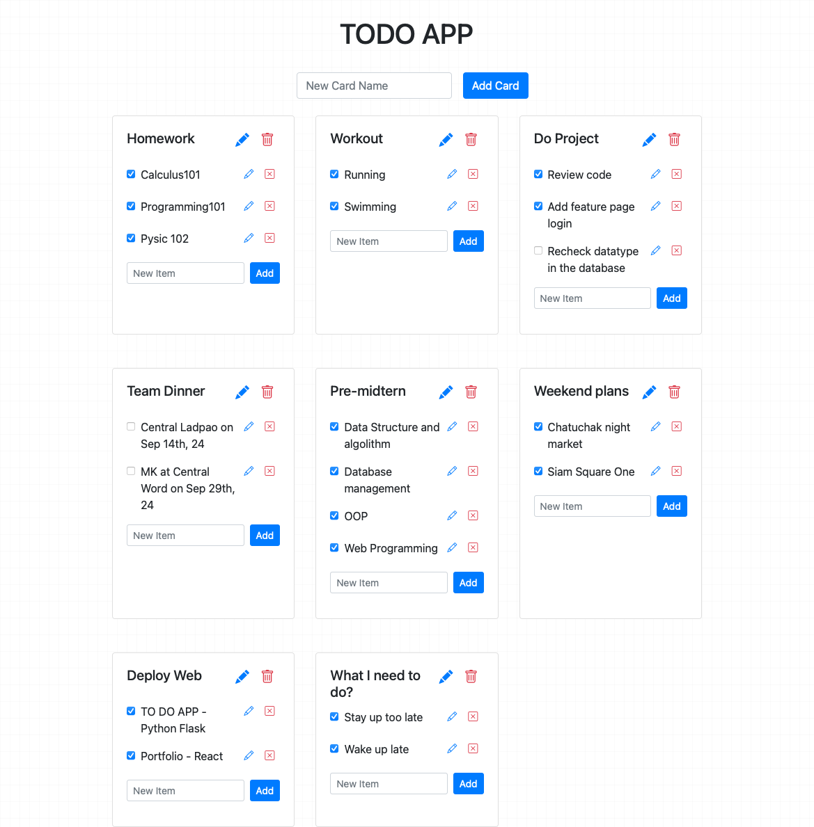 To Do App